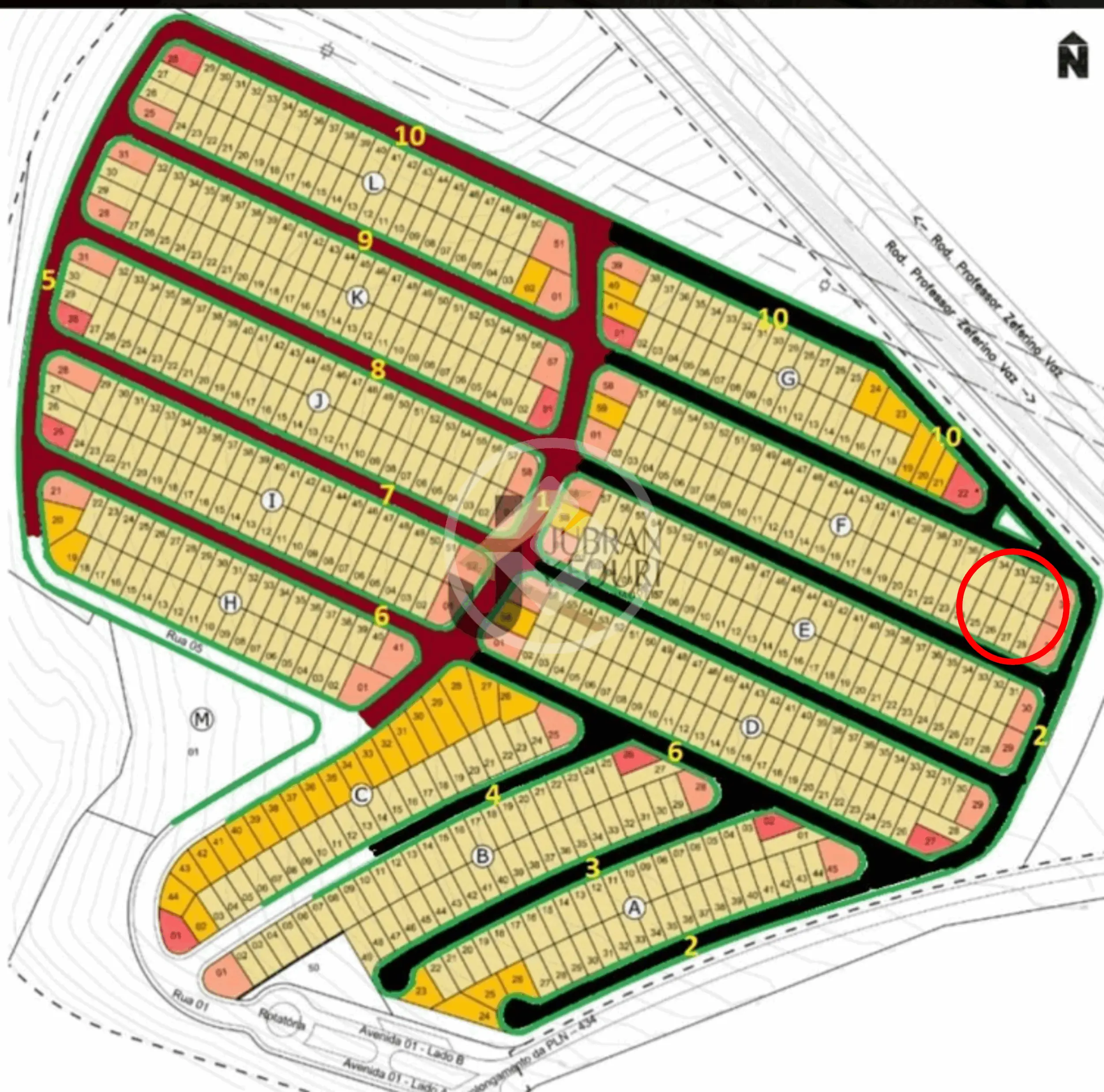 Terreno Condomínio no Jardim Ypê, Paulínia — foto 6 de 6