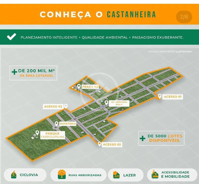 TERRENO LOTEAMENTO CASTANHEIRAS