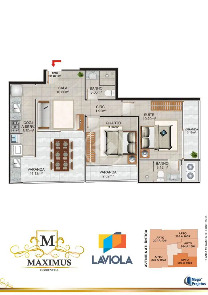 Apartamento 2 quartos no Praia do Morro, Guarapari — foto 6 de 6