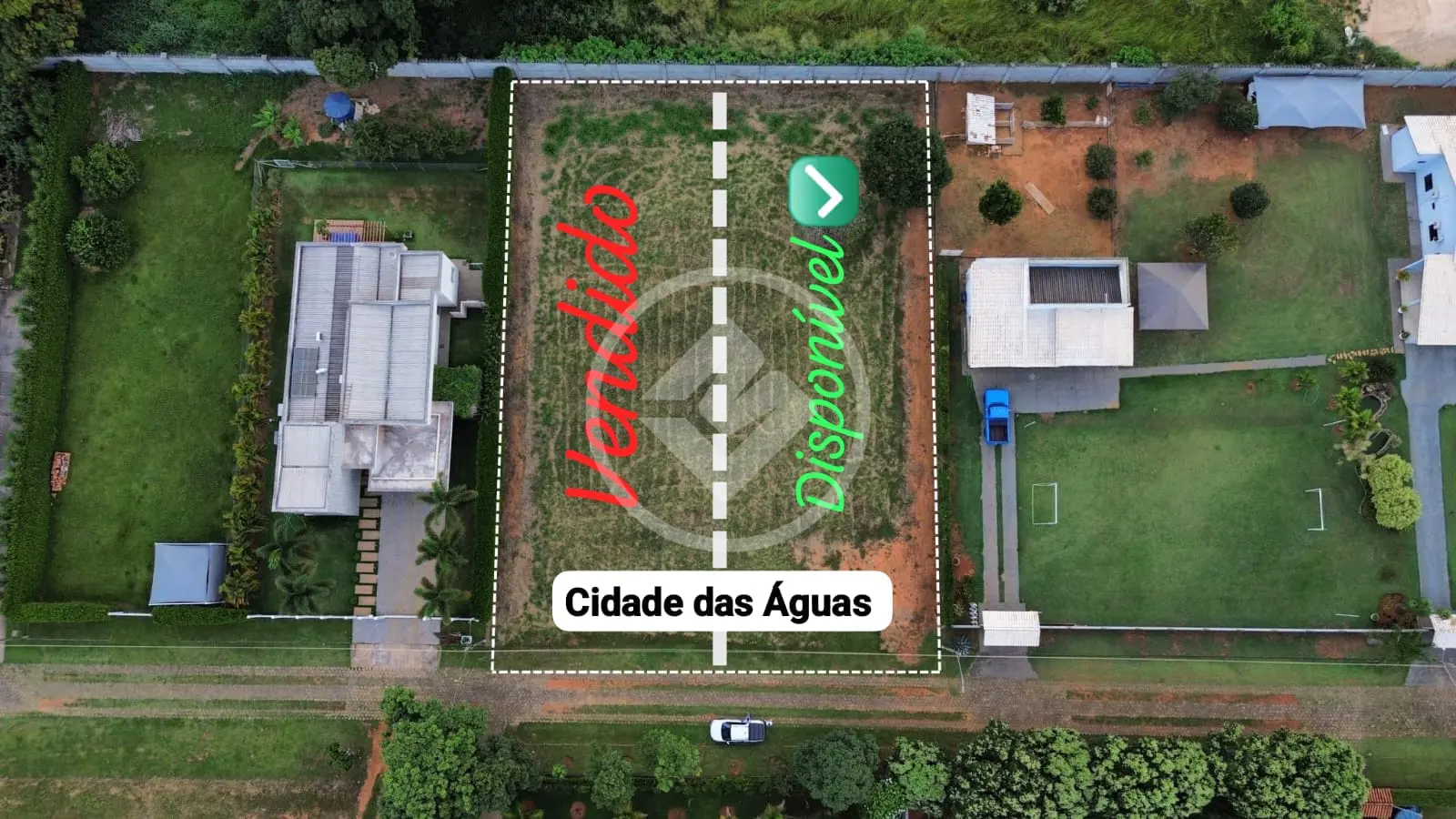 Hidrolândia - Condomínio Cidade das Águas 1.000 m² disponíveis