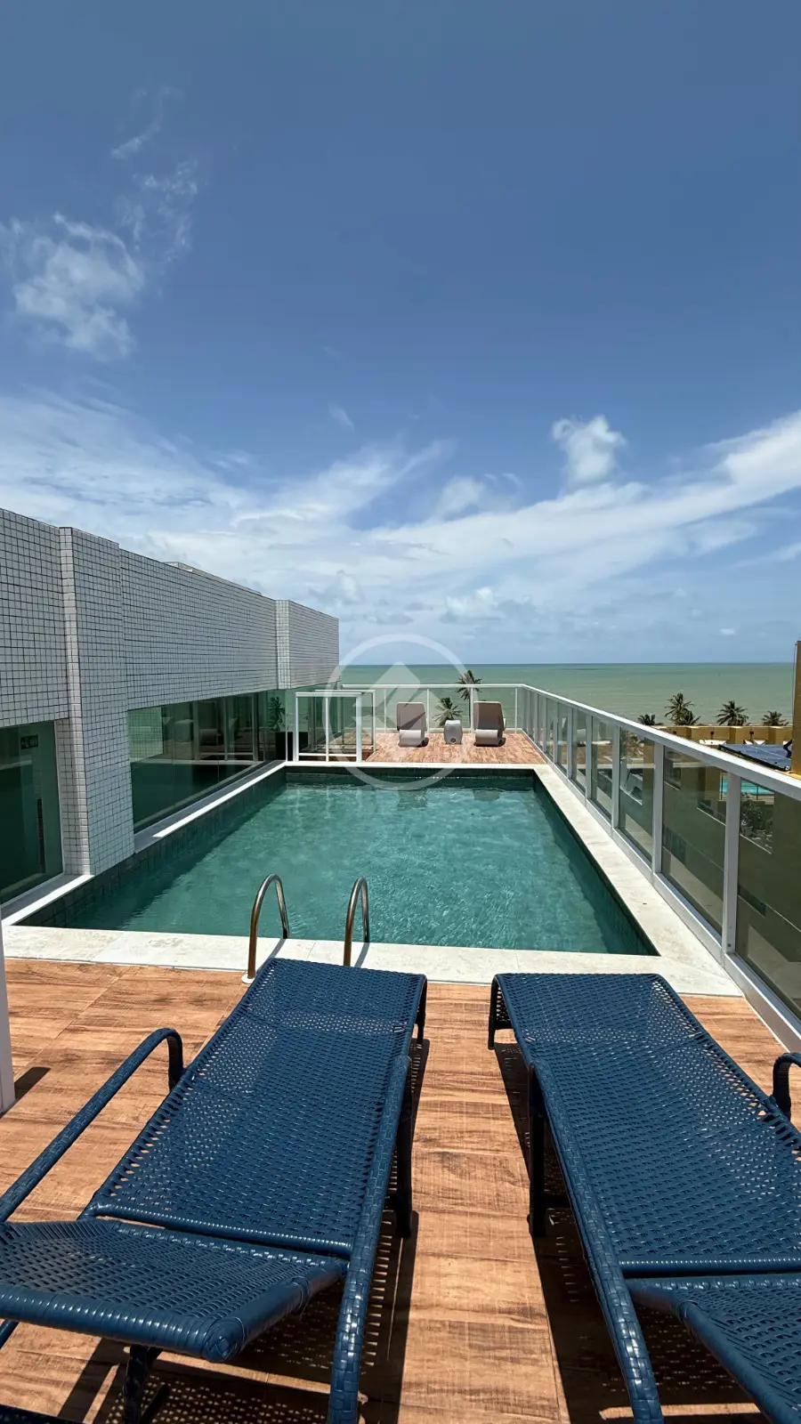 Magnífica Cobertura Frente Mar - Porteira Fechada.