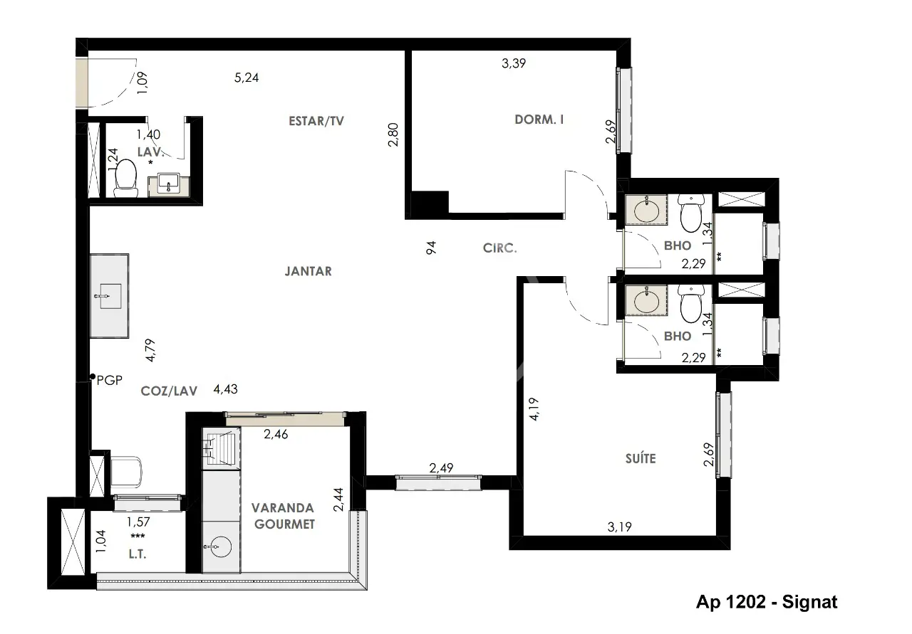 Apartamento 2 quartos no Jardim Sul, Uberlândia — foto 5 de 5