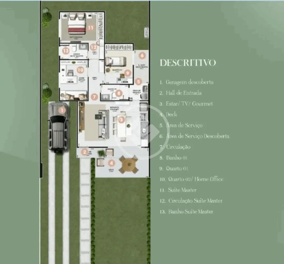 Casa Condomínio Jardins Berlim, Senador Canedo - GO — foto 2