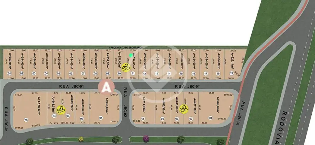 Terreno Comercial Jardins Berlim, Senador Canedo - GO — foto 2