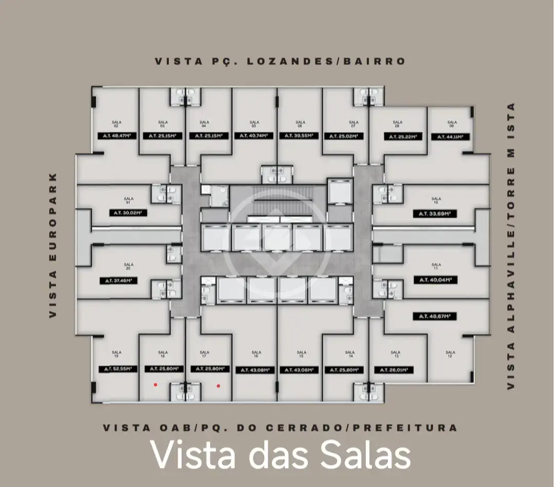 Sala Comercial Park Lozandes, Goiânia - GO — foto 2