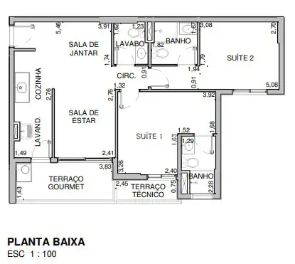 Apartamento 2 quartos no Jardim Nova Yorque, Araçatuba — foto 6 de 6