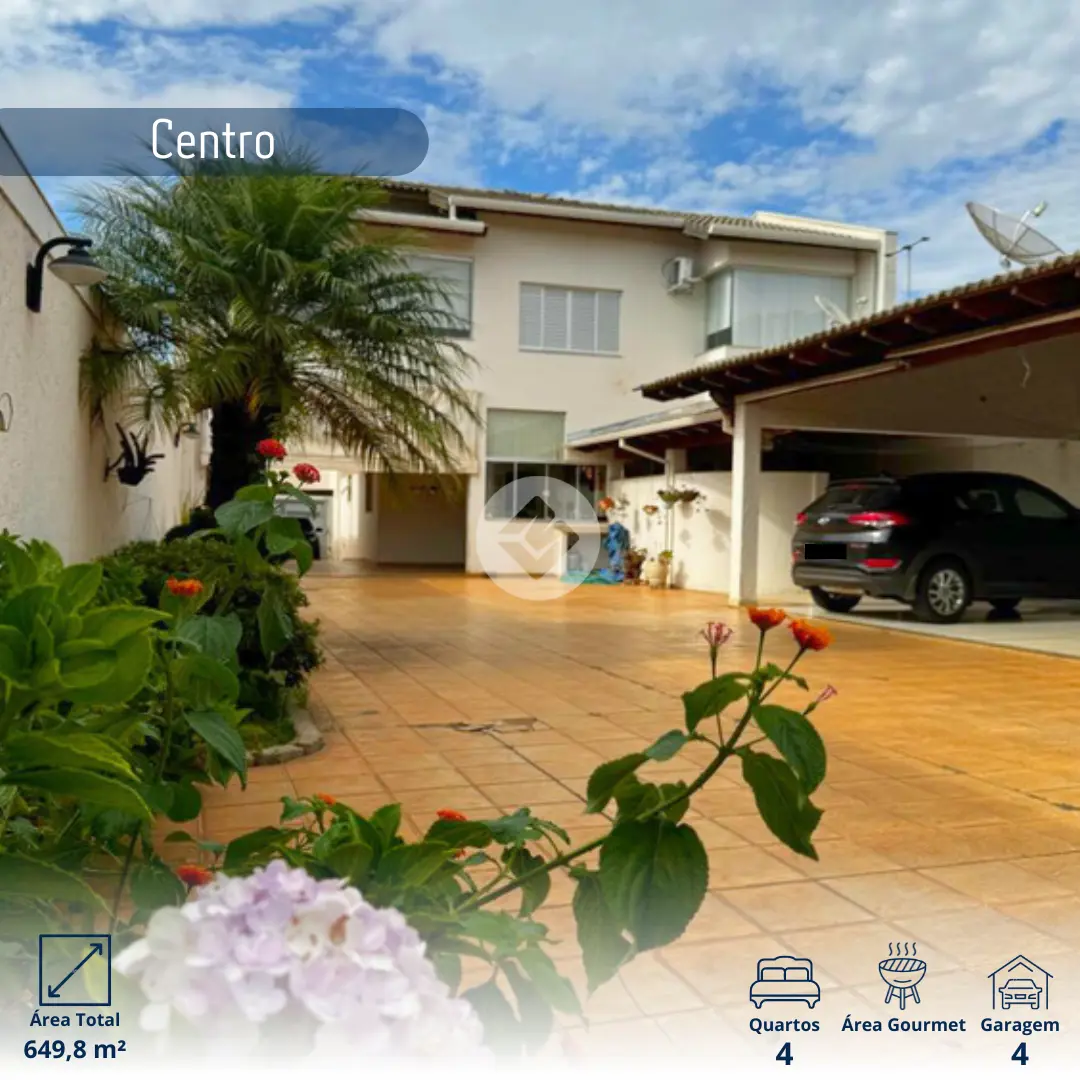 Linda Casa Central com Vista Maravilhosa