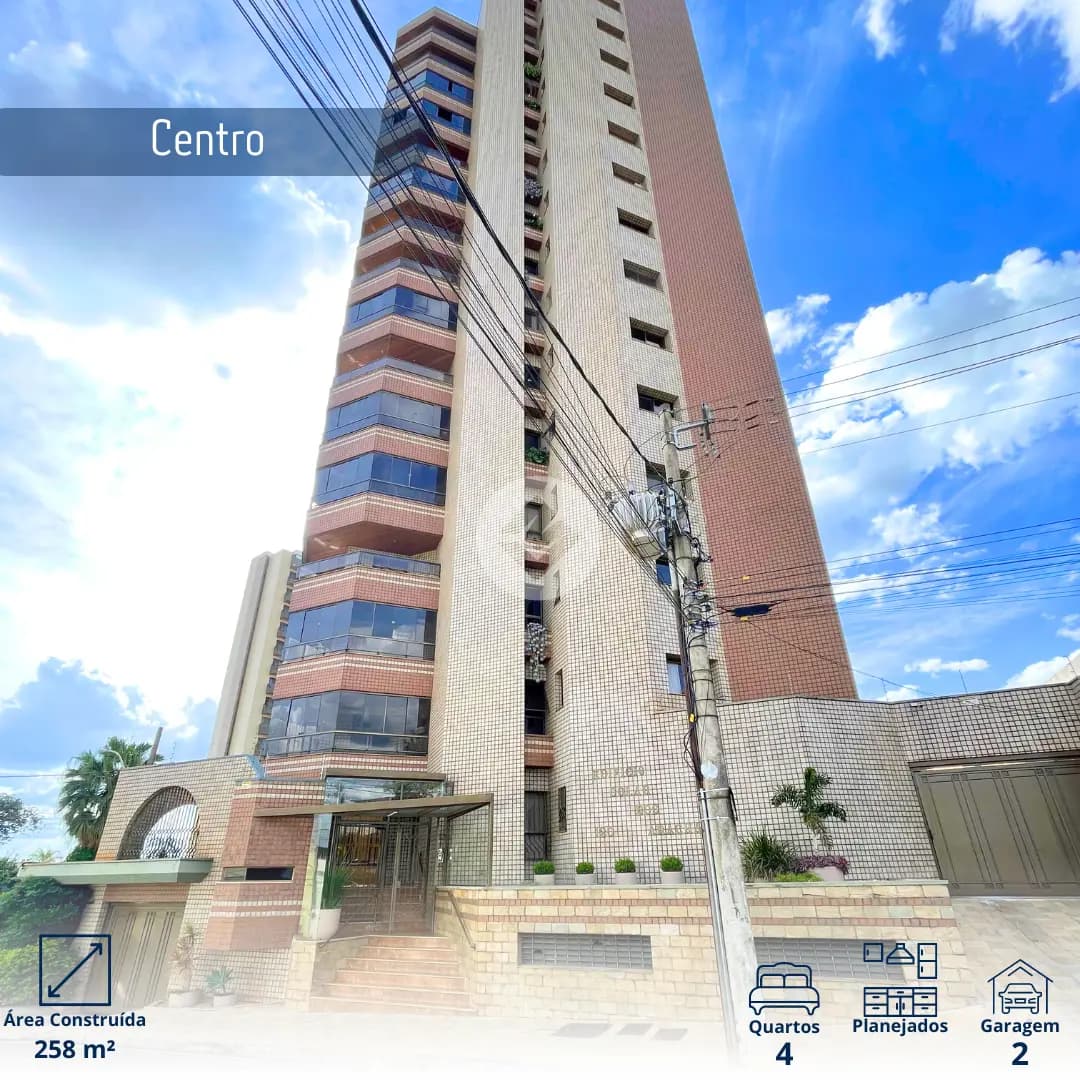Apartamento espaçoso no centro!