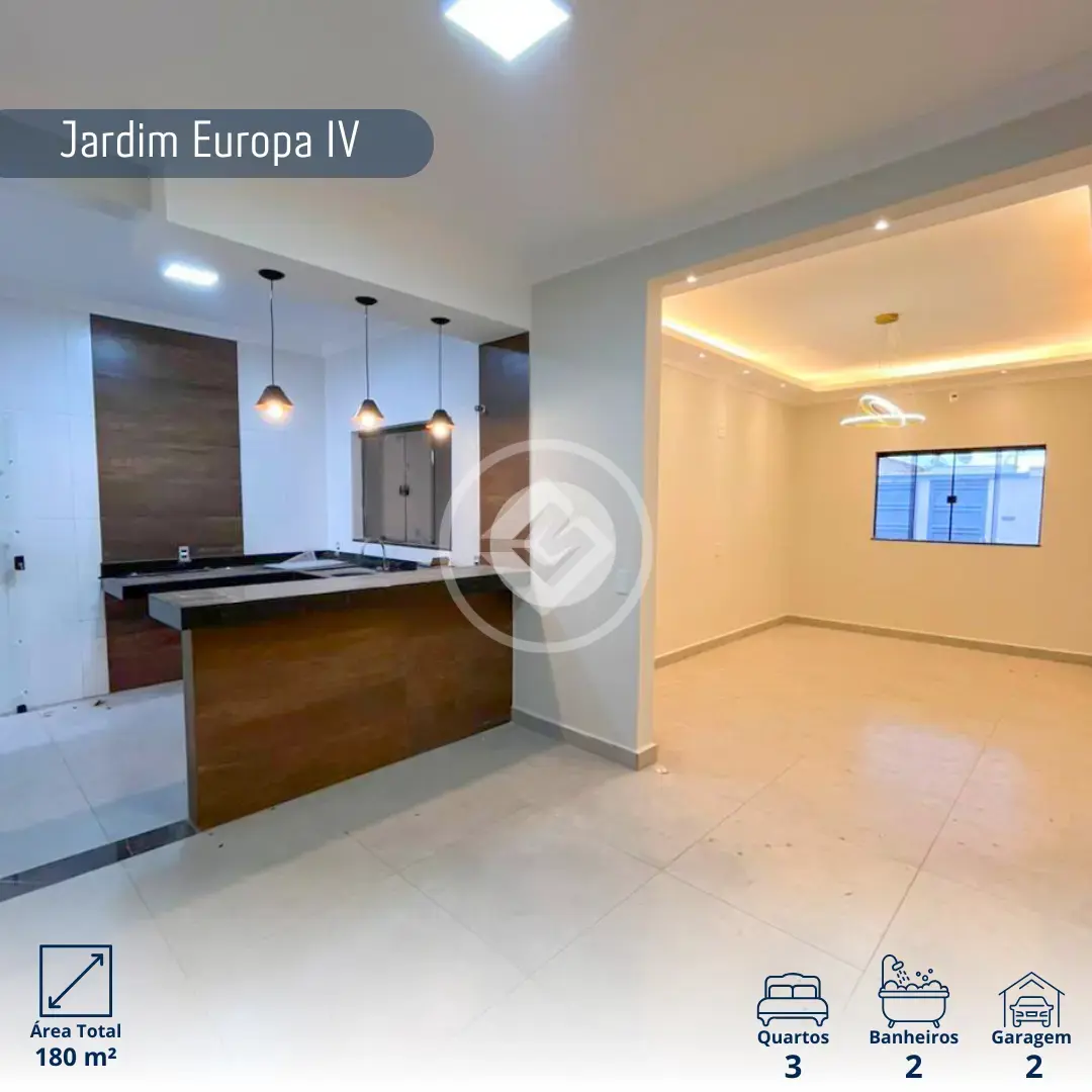Casa 3 quartos no Jardim Europa IV, Araxá — foto 1 de 6