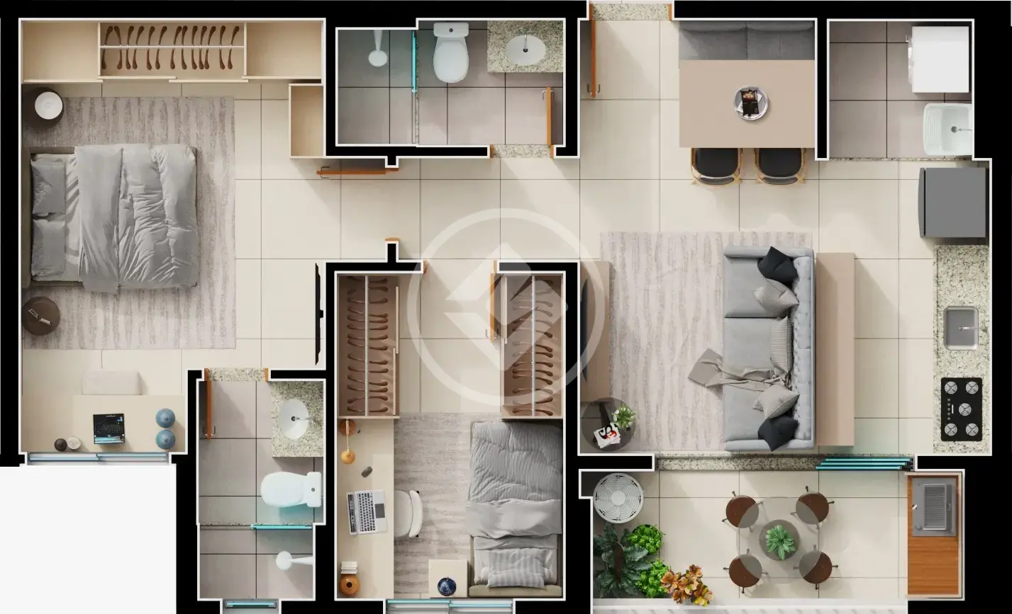 Apartamento 2 quartos no Setor Bueno, Goiânia — foto 6 de 6
