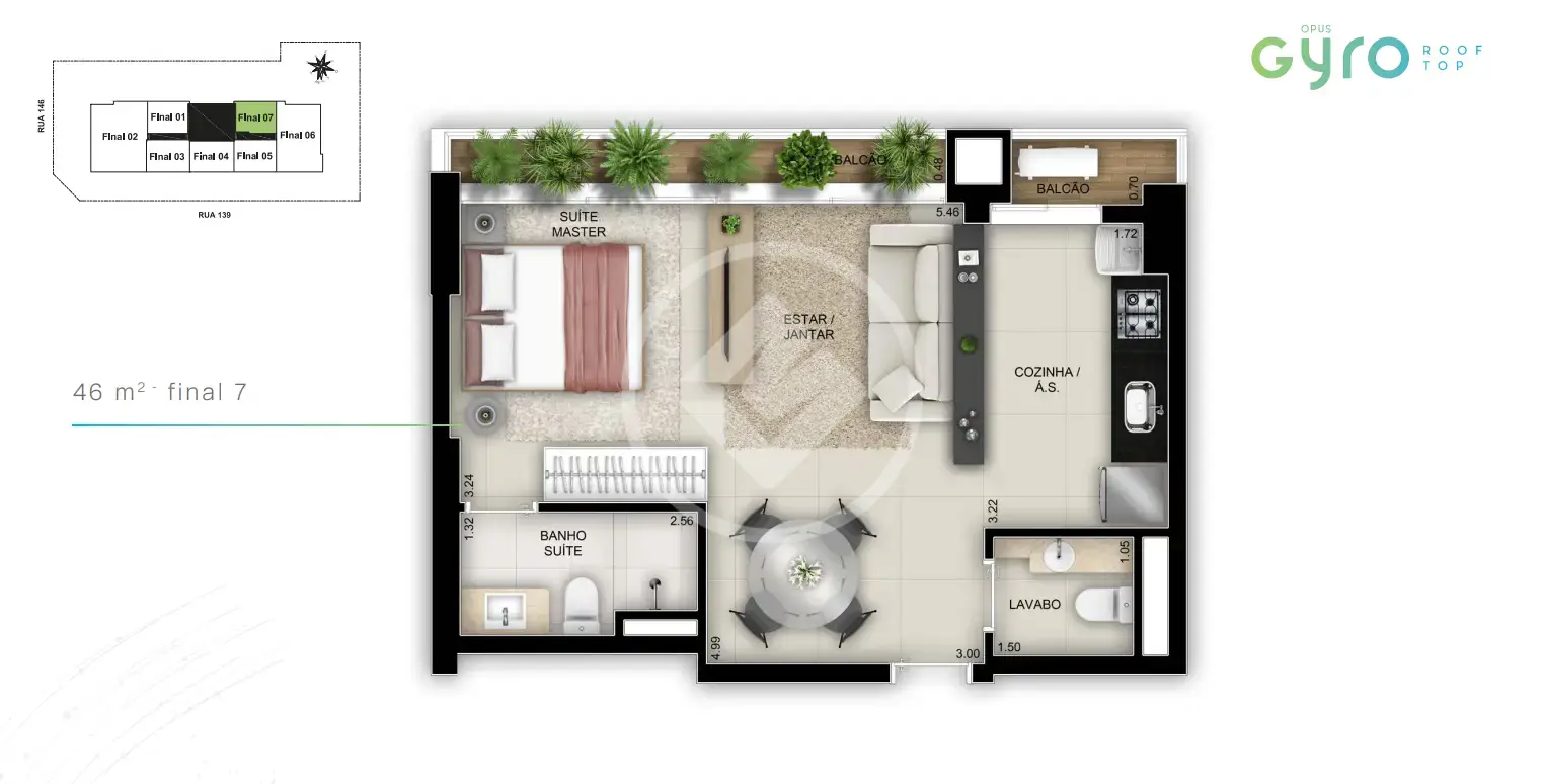 Flat Setor Marista, Goiânia - GO — foto 1