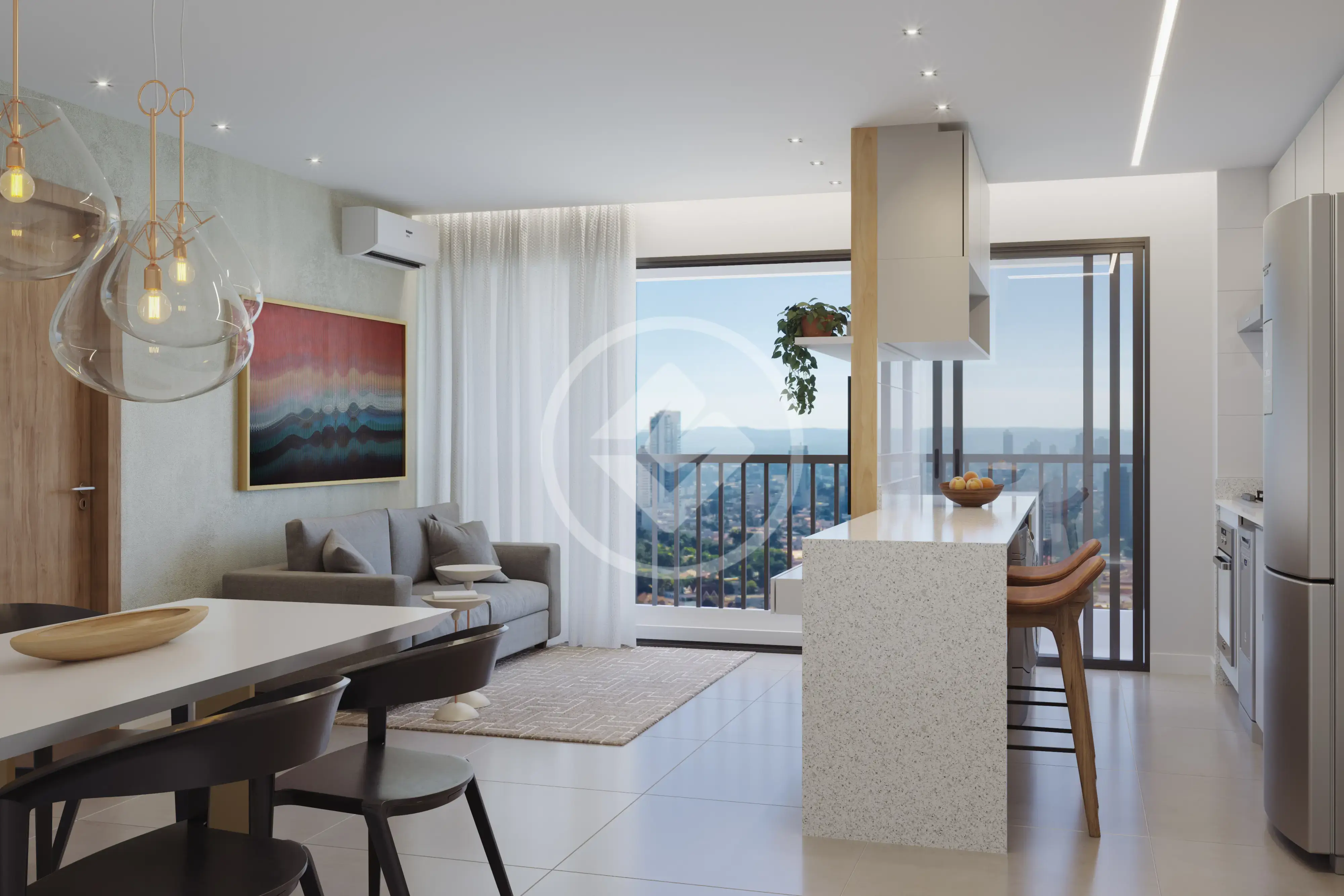 Apartamento 1 quarto no Setor Bueno, Goiânia — foto 2 de 6