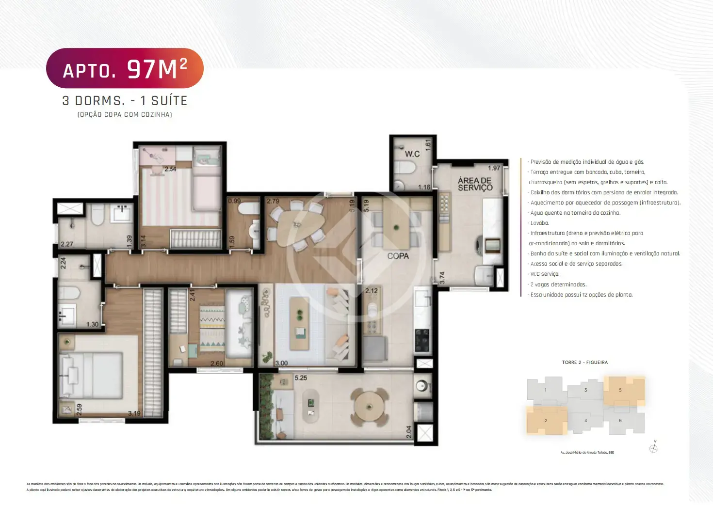 Apartamento Vila São Bento, Campinas - SP — foto 2