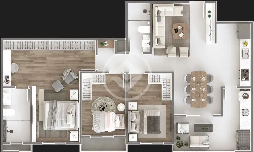 Apartamento Country, Cascavel - PR — foto 2