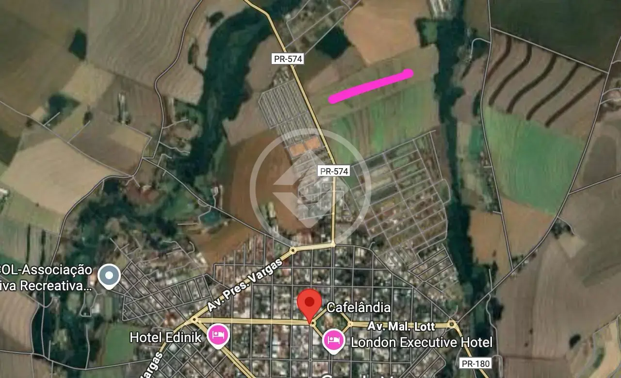 Área agrícola Cafelândia/PR