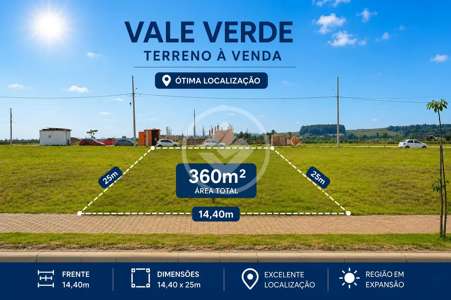 Terreno Parque Verde, Cascavel - PR — foto 1