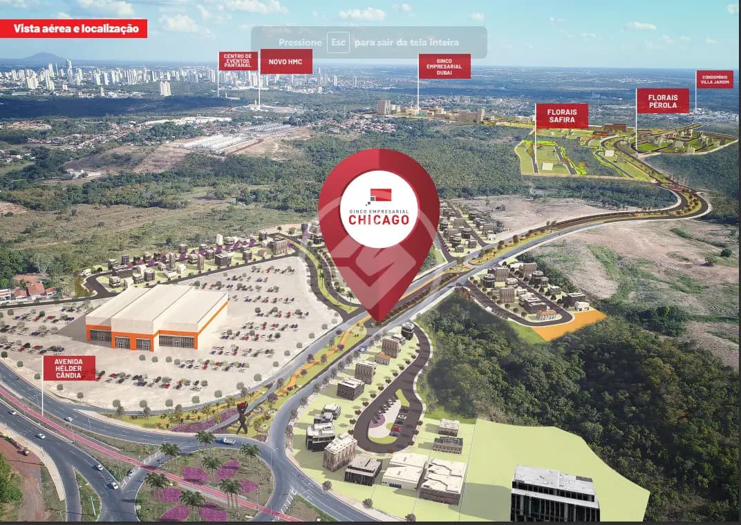 Terreno Comercial Ribeirão do Lipa, Cuiabá - MT — foto 1