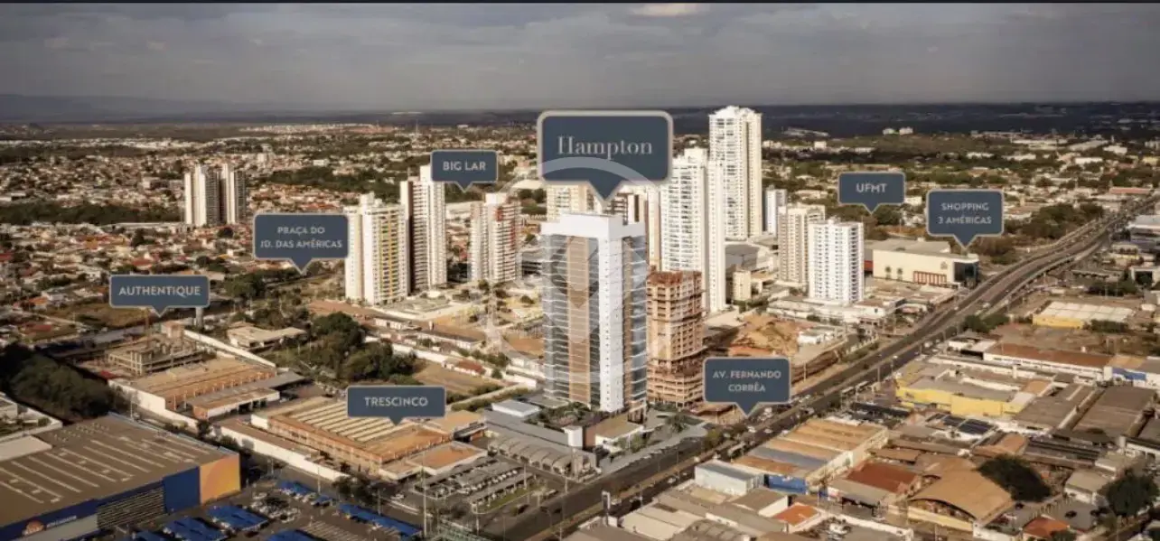 Apartamento Jardim das Américas, Cuiabá - MT — foto 2