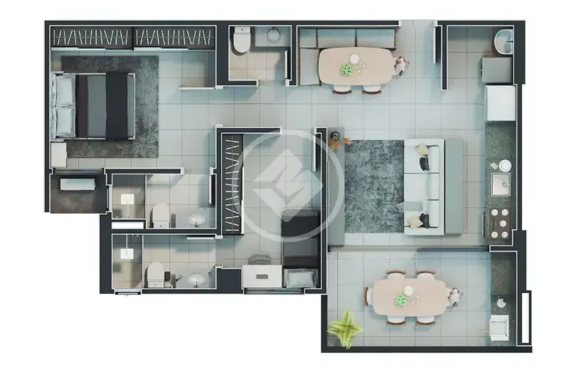 ÁGIO B.GREAT NOVA SUIÇA 2 SUITES