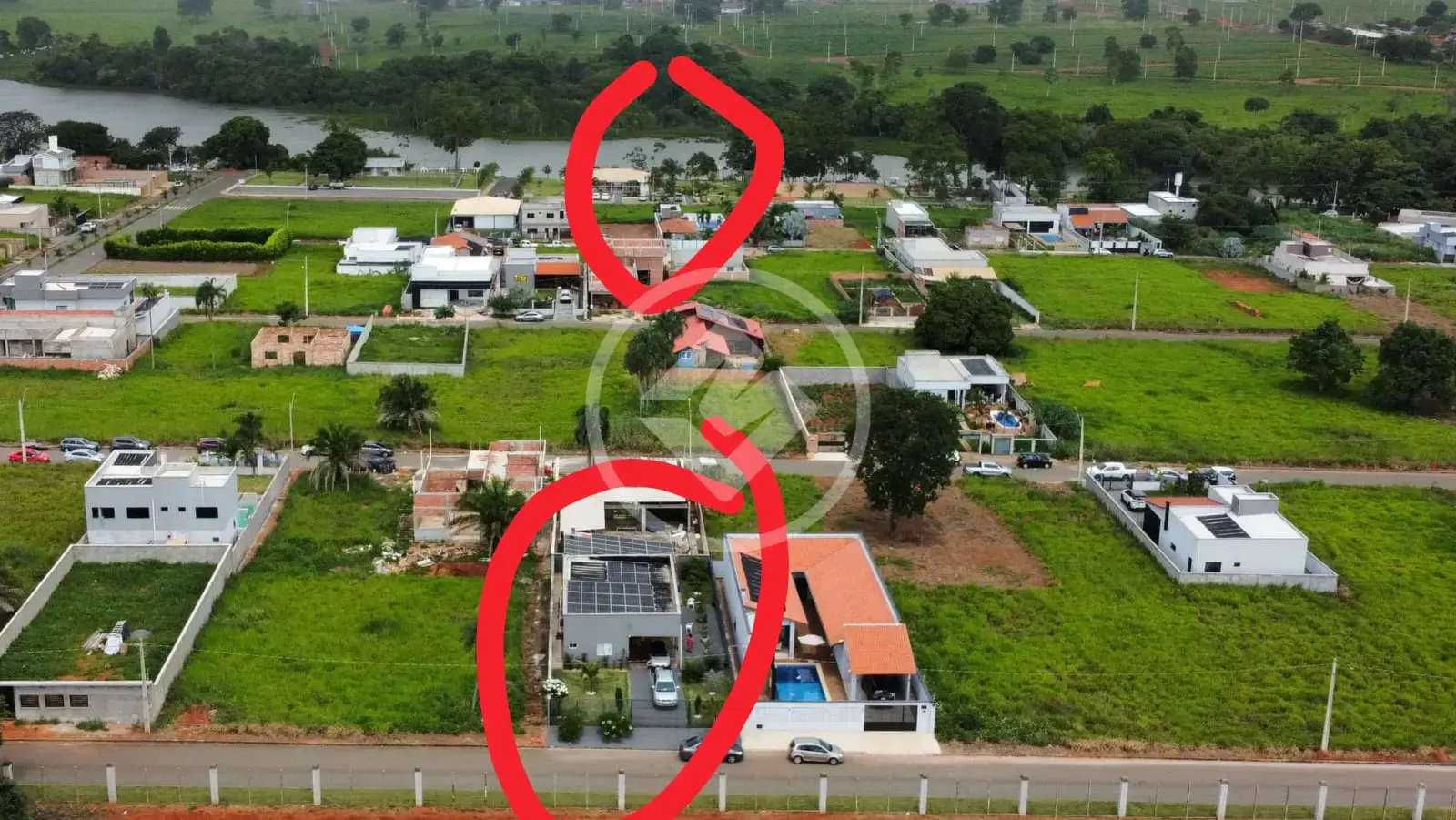 Casa Condomínio Residencial Portal do Lago, Santa Bárbara de Goiás - GO — foto 2