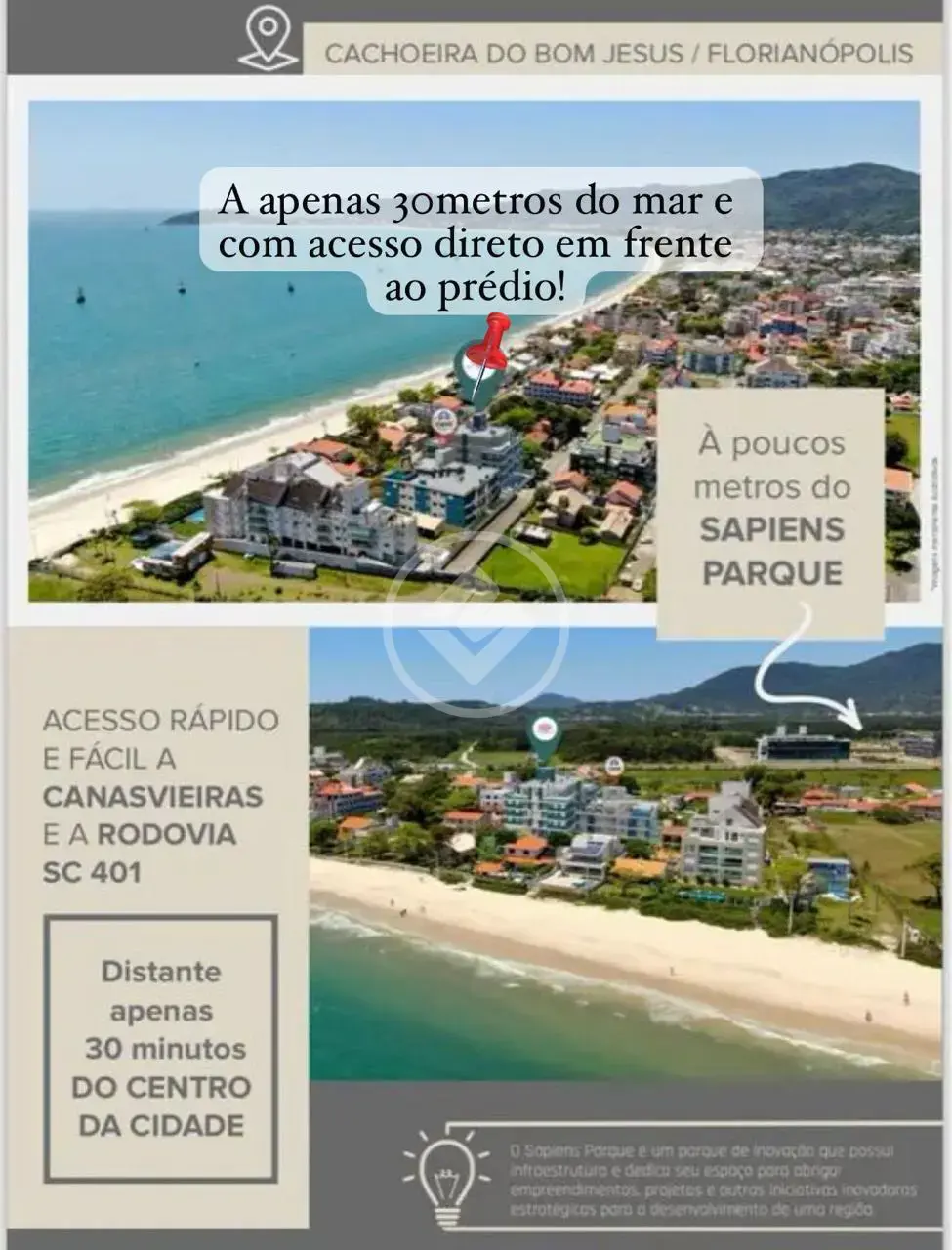 Apartamento Cachoeira do Bom Jesus, Florianópolis - SC — foto 2