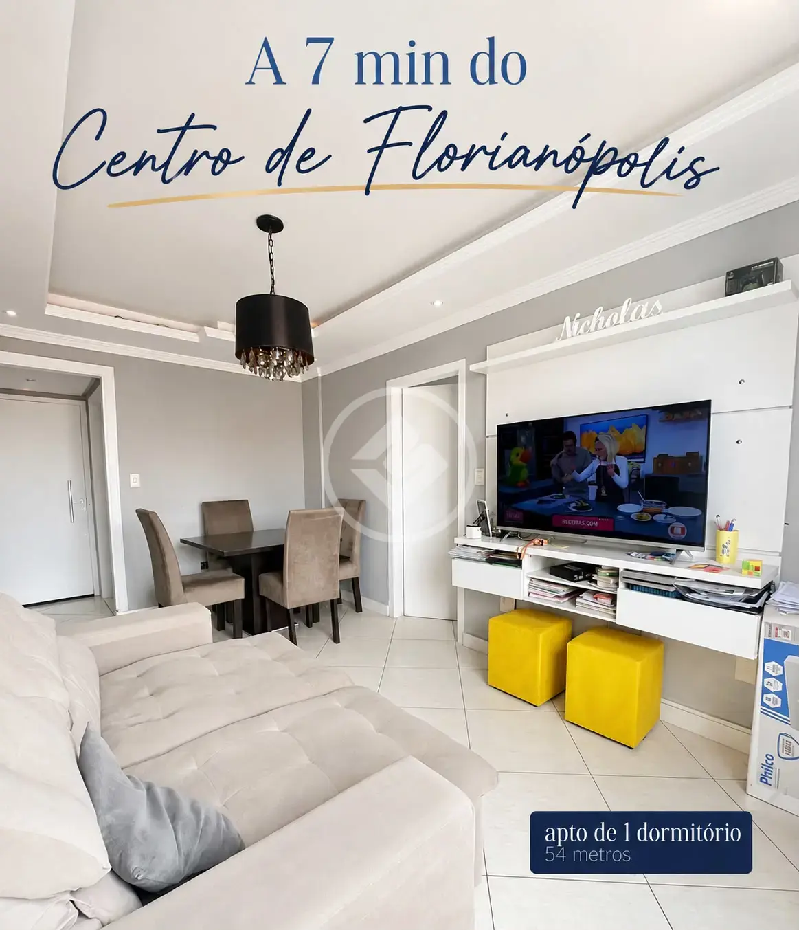 Apartamento COQUEIROS, Florianópolis - SC — foto 1