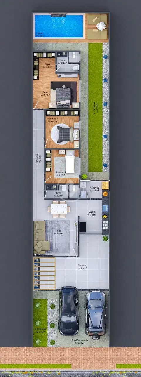 Casa 3 quartos no Jardim Buriti Sereno, Aparecida de Goiânia — foto 6 de 6