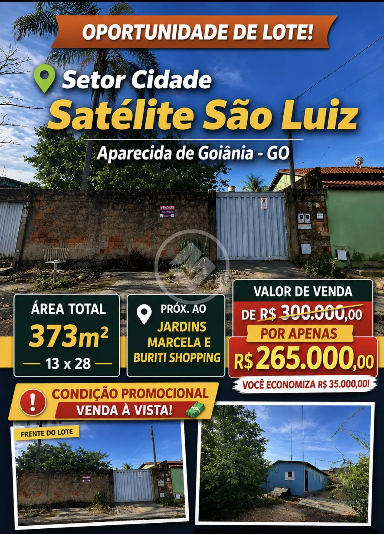 Casa Cidade Satélite São Luiz, Aparecida de Goiânia - GO — foto 1