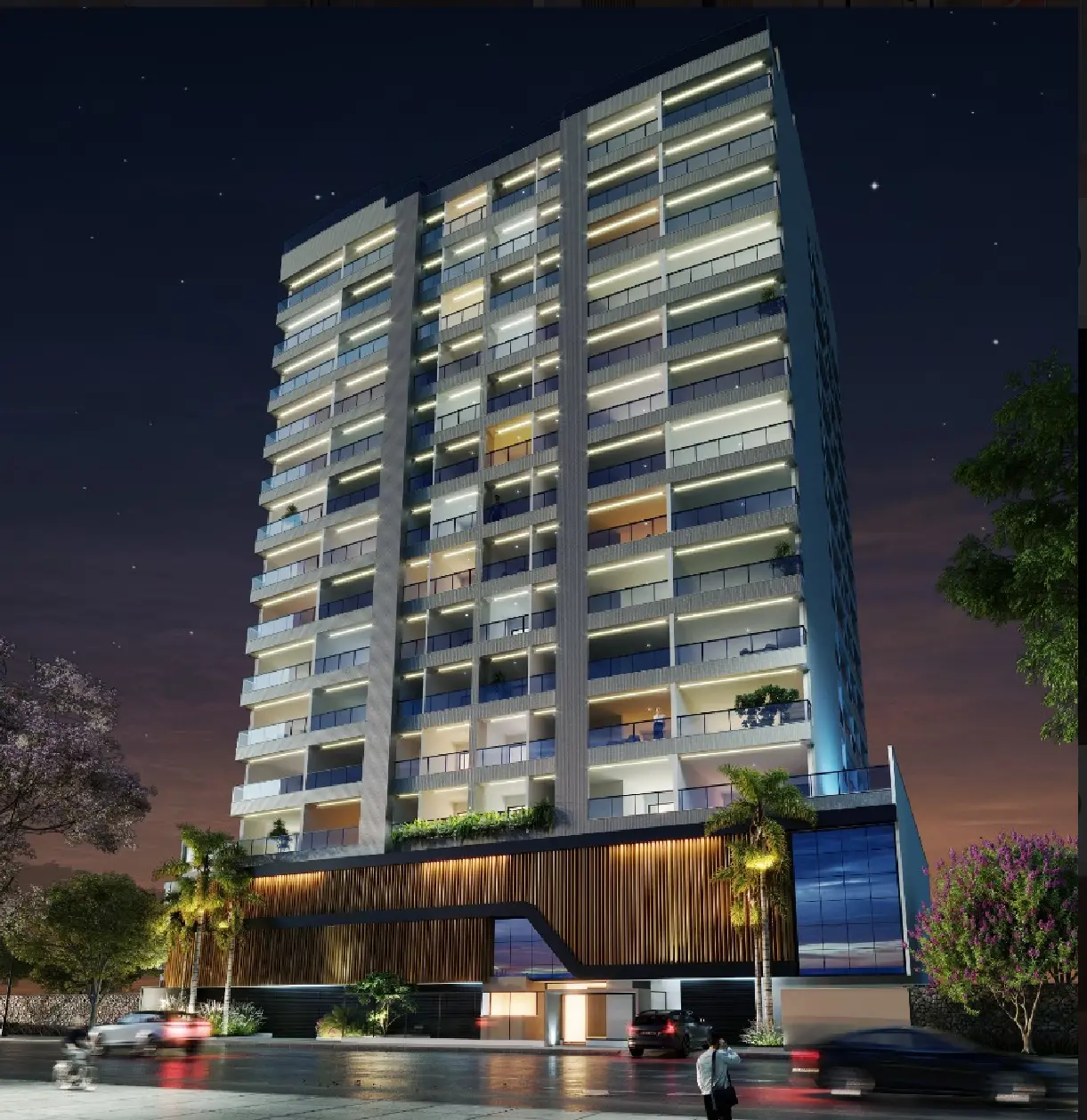 Apto 3 Quartos/1 Suíte, Edificio Residencial Mantova, na Praia do Morro - Guarapari/ES