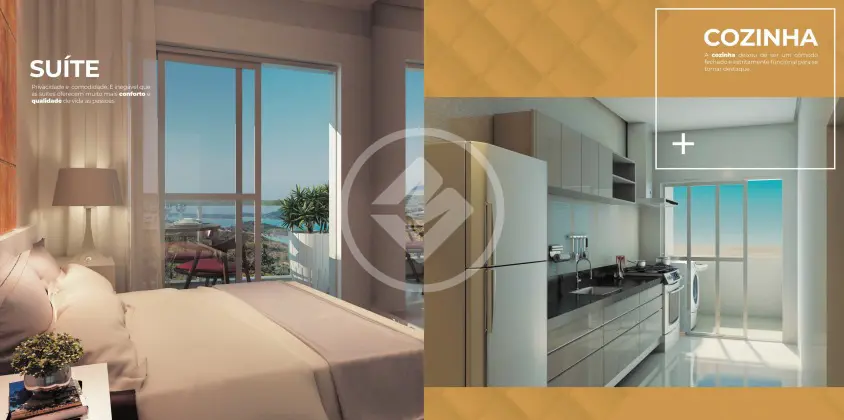 Apartamento 2 quartos no Praia do Morro, Guarapari — foto 3 de 6