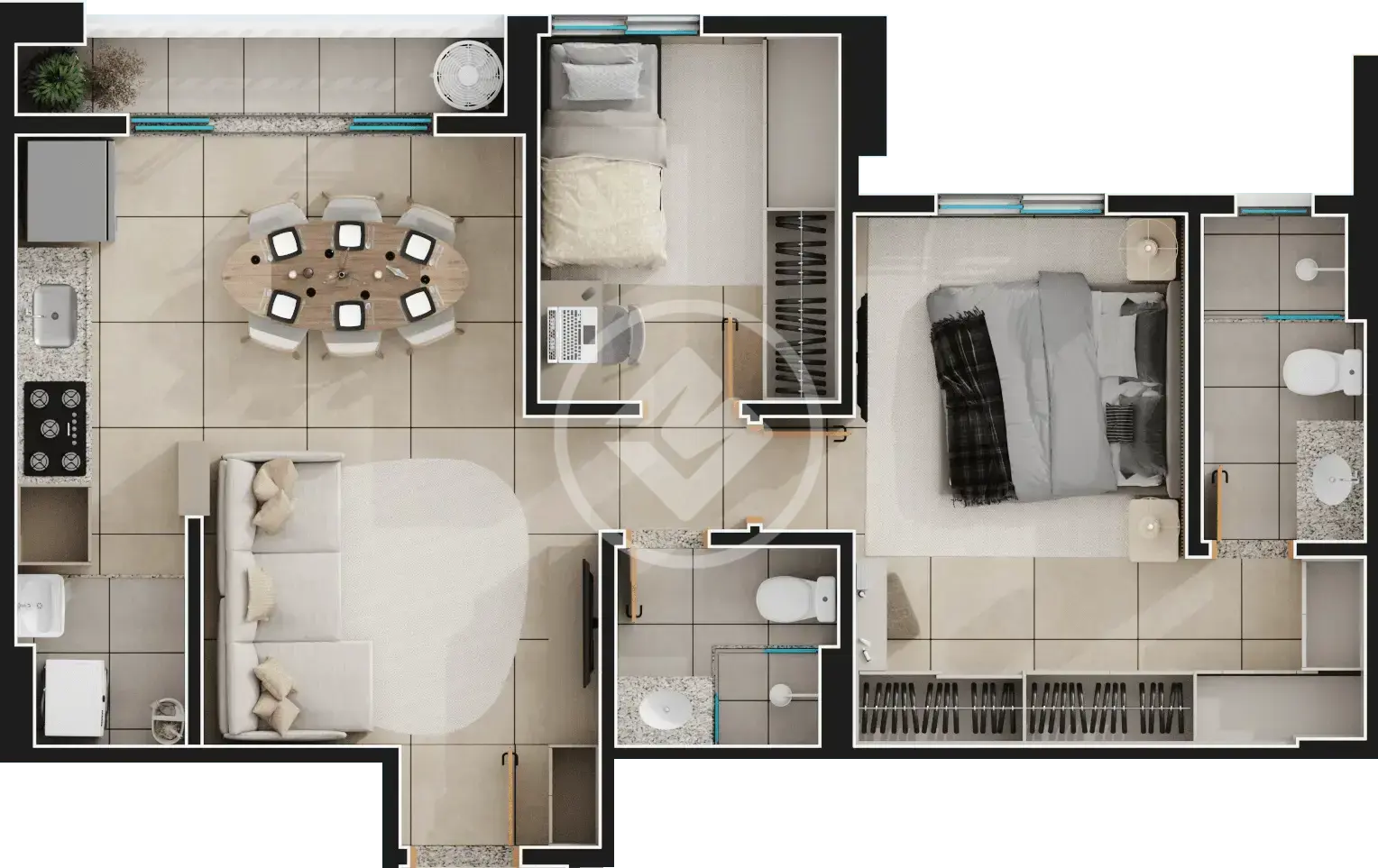 Apartamento Jardim América, Goiânia - GO — foto 2