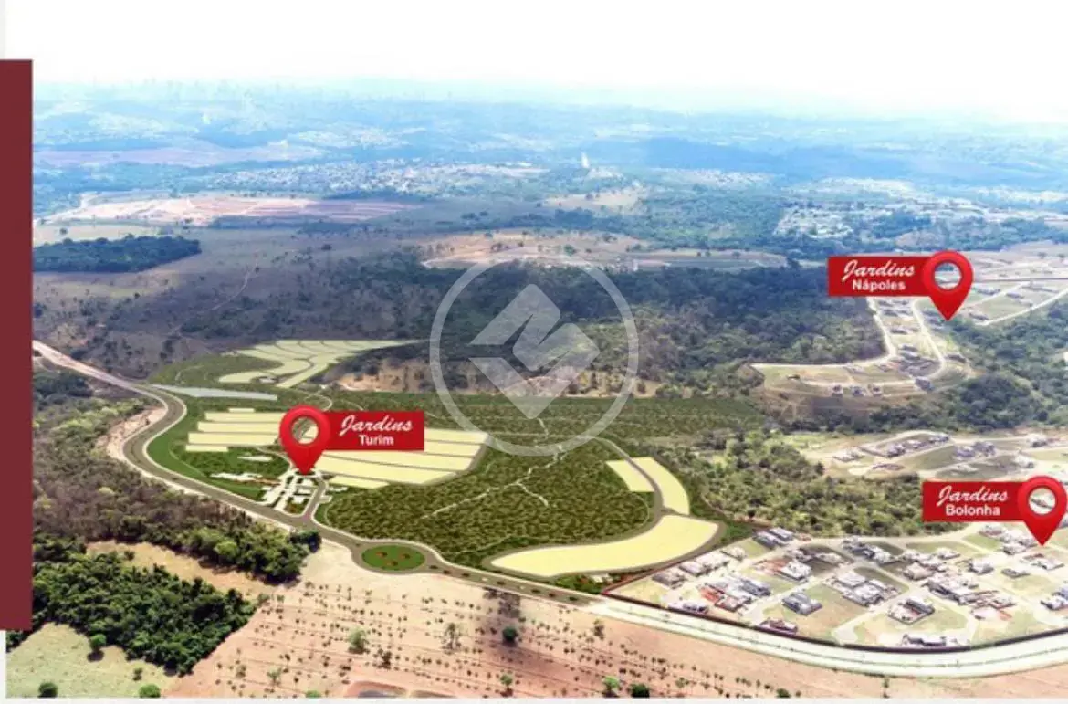Terreno Condomínio JARDINS TURIM, Senador Canedo - GO — foto 1