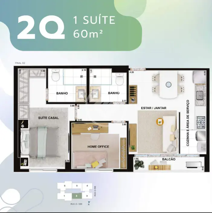 Apartamento Jardim América, Goiânia - GO — foto 1