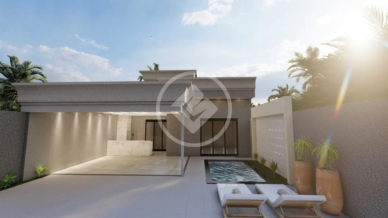 Casa com Piscina Bairro Eville - Bady Bassitt - SP