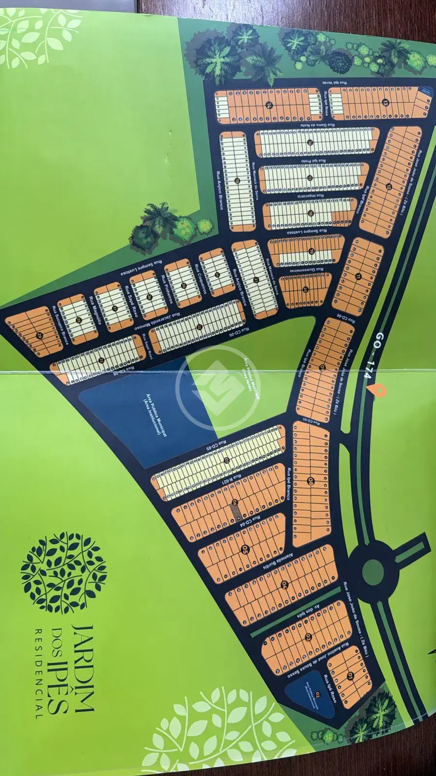 Terreno Jardim dos Ipês Residencial, Rio Verde - GO — foto 2