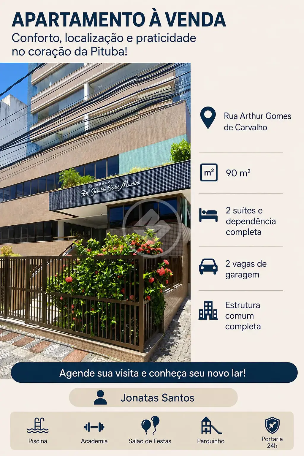 Apartamento Pituba, Salvador - BA — foto 1