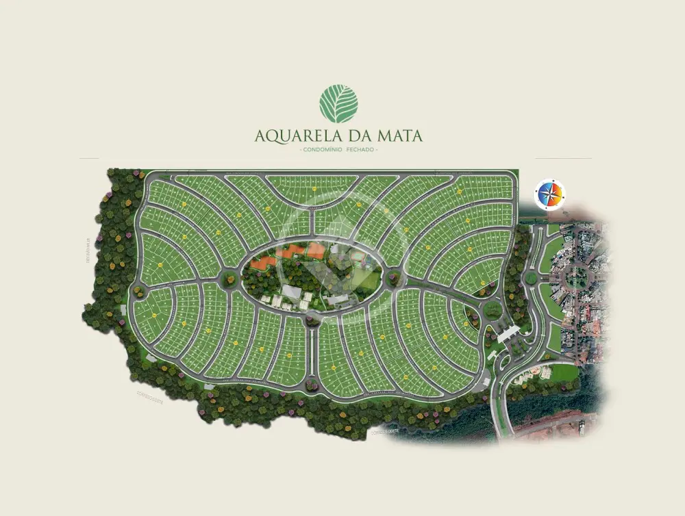 Terreno Condomínio Aquarela da Mata, Sinop - MT — foto 1
