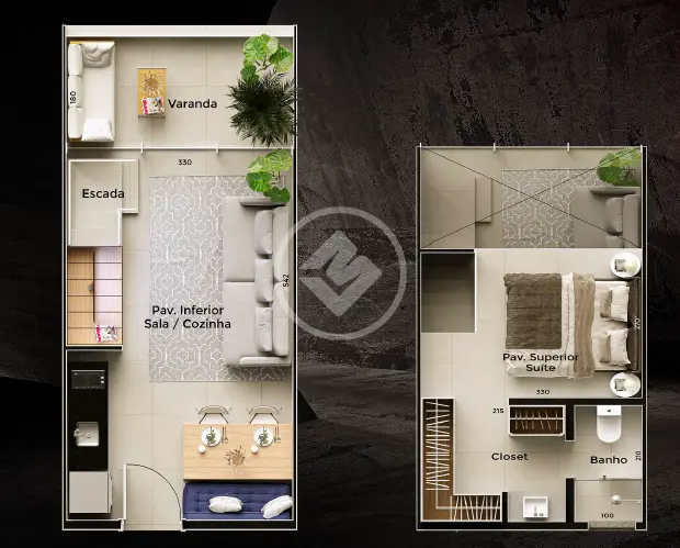 Loft / Studio Lidice, Uberlândia - MG — foto 1