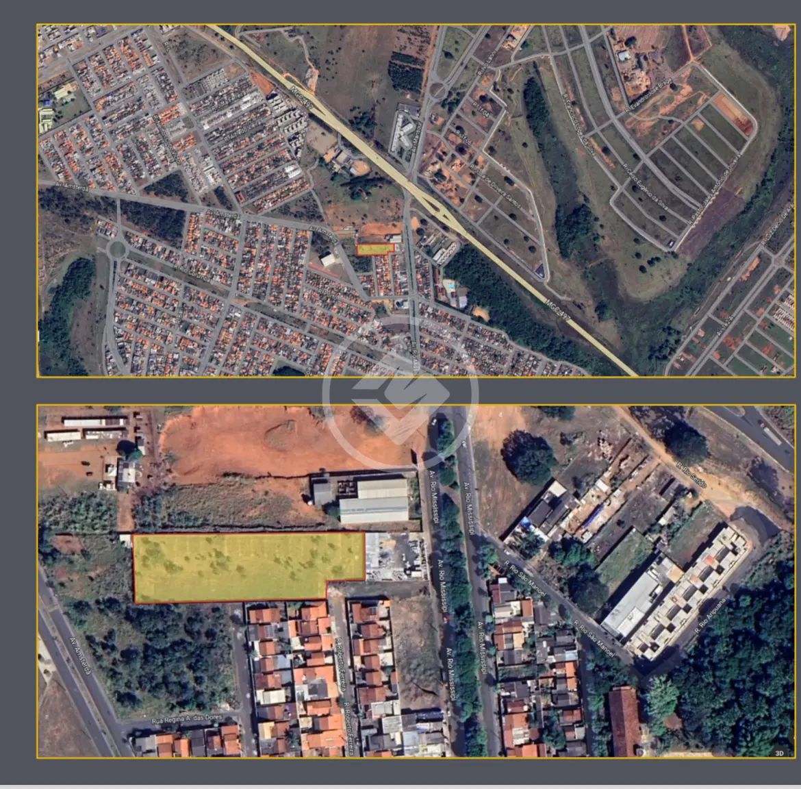 Terreno à venda 5.581 m²- Jardim Europa II - Uberlândia/MG