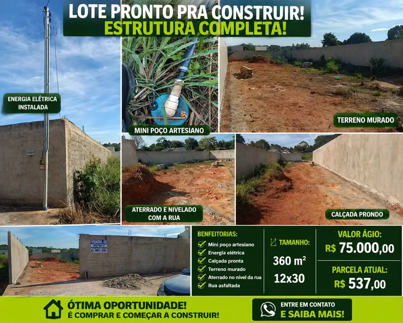 Terreno no Setor Garavelo, Aparecida de Goiânia — foto 1 de 5