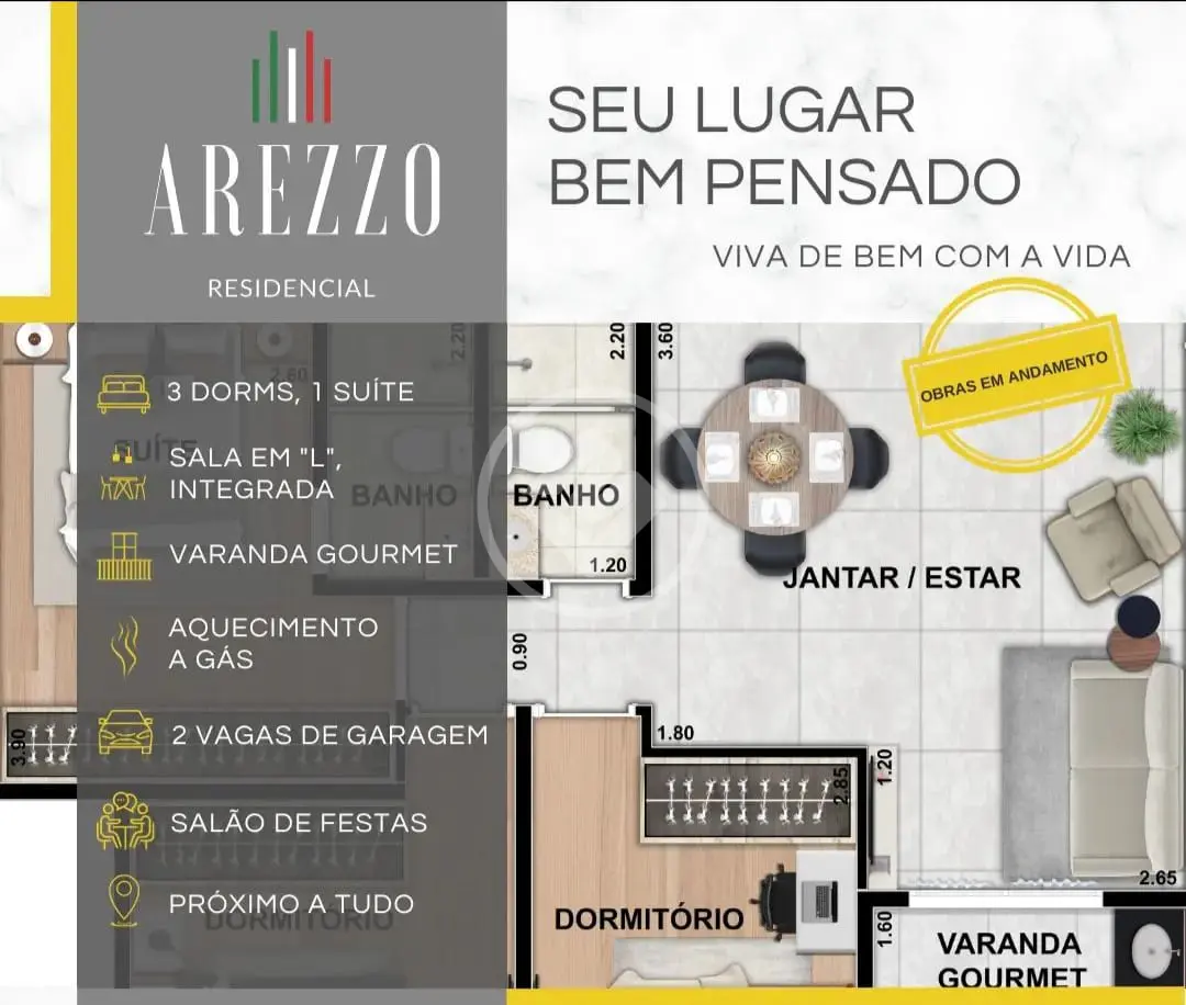 Apartamento 3 quartos no Jardim Panorama, Valinhos — foto 6 de 6
