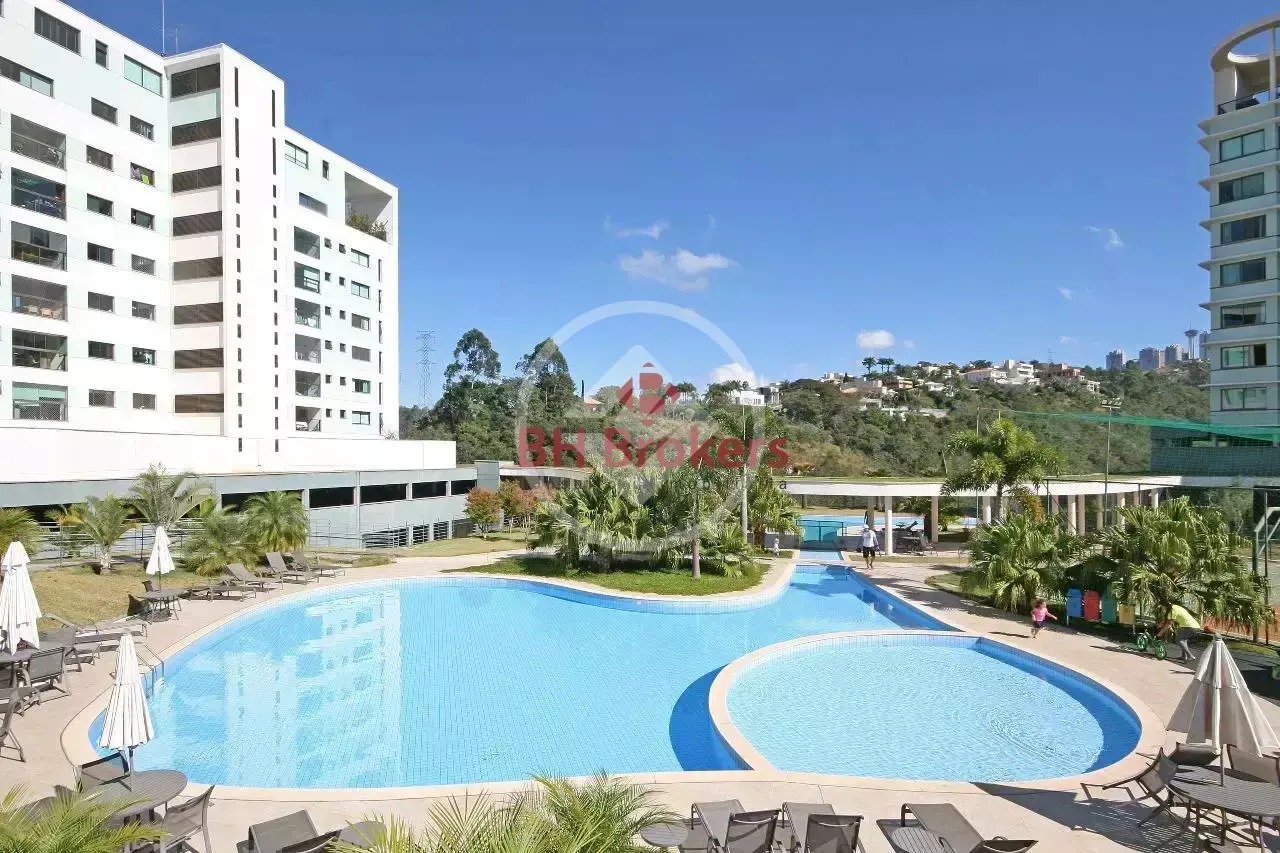 Apartamento com 3 quartos à venda no bairro Vale dos Cristais — Vale dos Cristais, Nova Lima