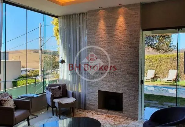 Casa 4 quartos, 2 suítes, 4 vagas, Alphaville. — Alphaville - Lagoa dos Ingleses, Nova Lima