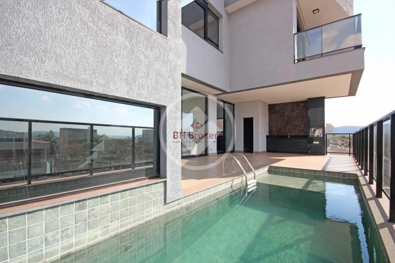 Casa condomínio com 4 quartos à venda no bairro Alphaville - Lagoa dos Ingleses — Alphaville - Lagoa dos Ingleses, Nova Lima