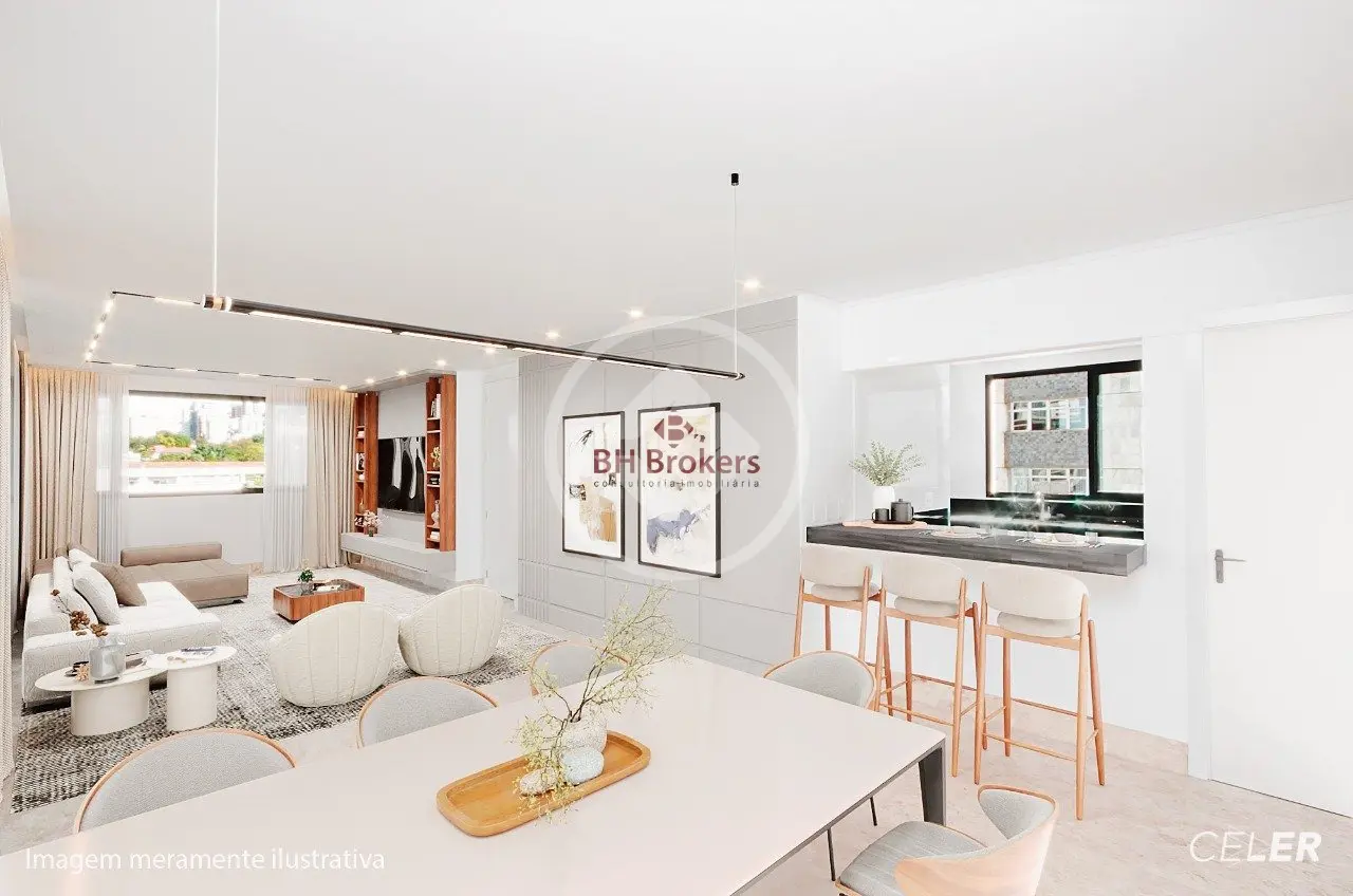 Apartamento com 4 quartos à venda no bairro Cidade Jardim — Cidade Jardim, Belo Horizonte
