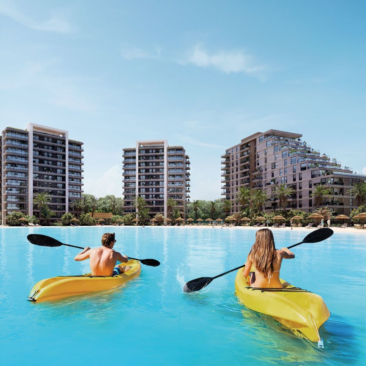 Lagoa cristalina Crystal Lagoons®