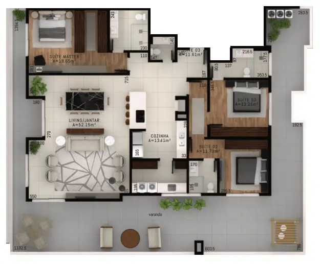 Apartamento com 2 quartos no Centro, foto 21 de 21