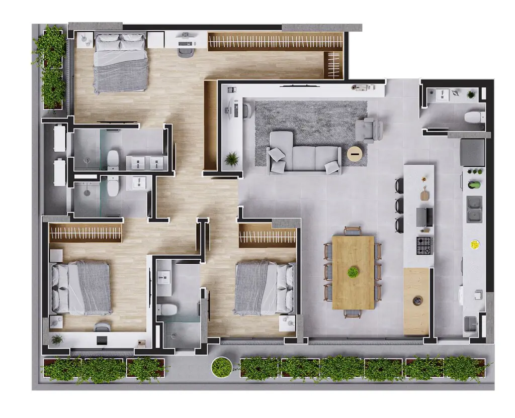 Apartamento com 1 quarto no Centro, foto 20 de 24