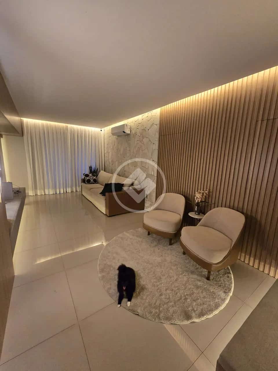 Living · Apartamento de 120 m² · código 105882